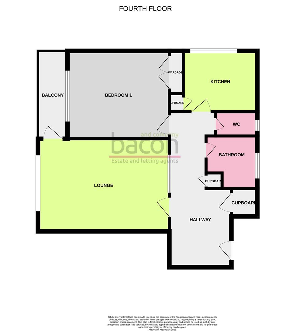 Floor Plan | Flat - Purpose Built | Downview Road, Worthing | For Sale